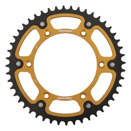 SUPERSPROX Gold Stealth Sprocket For Yamaha WR250X Supermoto 2008-2011 RST-245-48-GLD